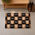 thumbnail image 4 of Checkered Ghost Coir Doormat Halloween Decorations Outdoor, Weather Resistant Non Slip Entryway Mat for Front Porch Halloween Party Home Decor, 4 of 8