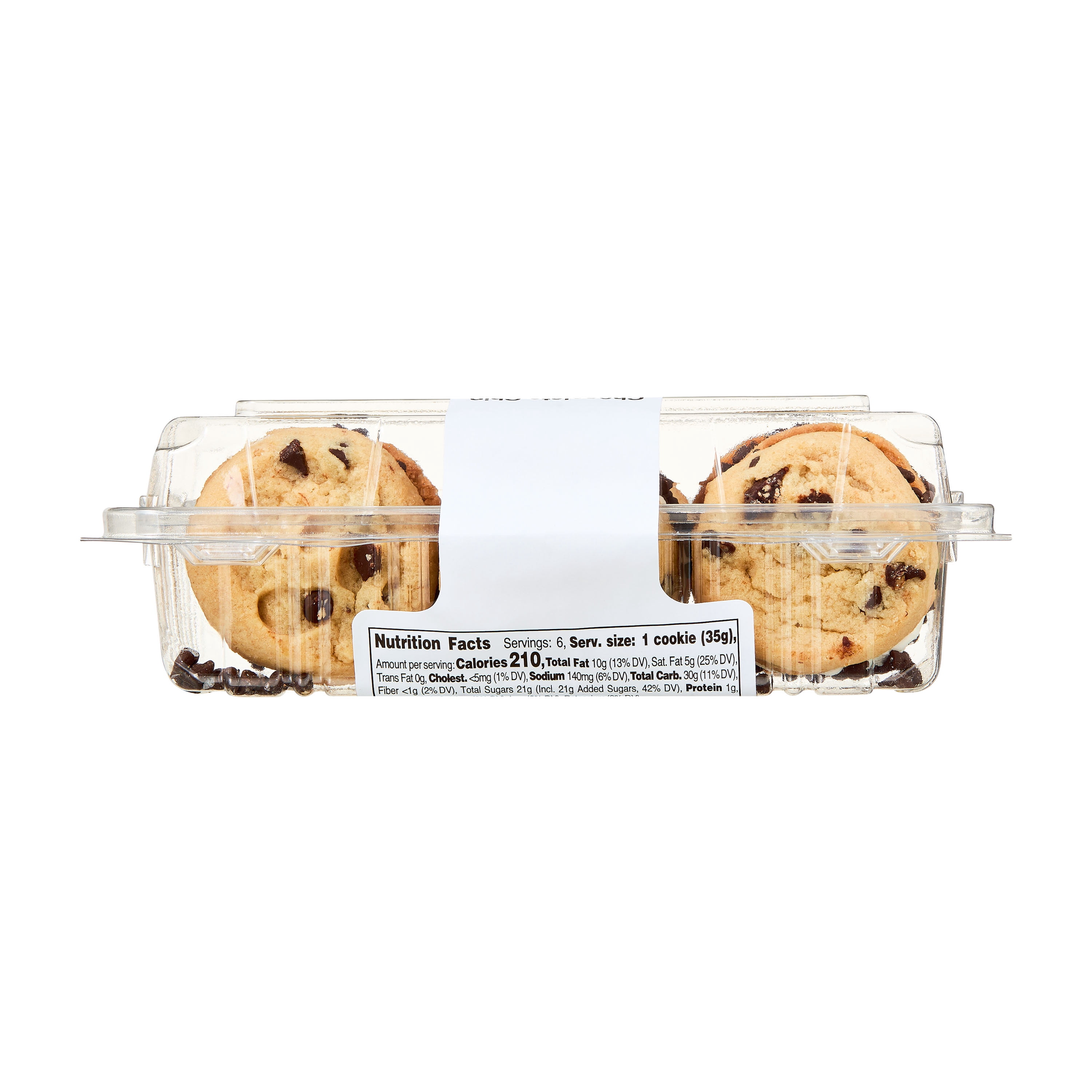 Freshness Guaranteed Chocolate Chip Sandwich Cookies, 7.5 oz, 6 Count (Ready to Eat)
