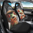 thumbnail image 4 of POLERO Funny Frog Car Design Front Seat Cover for Women, 2pcs Vehicle Seat Covers Easy to Install Thin Car Front Seat Cover, 4 of 13