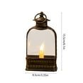 thumbnail image 3 of Limited Time Deal karymi Flat Style LED Electronic Lantern Oil Lamp Small Lantern for Home Dining Room Christmas Decoration Living Room Decor Limited Time Deal up to 90% off, 3 of 6
