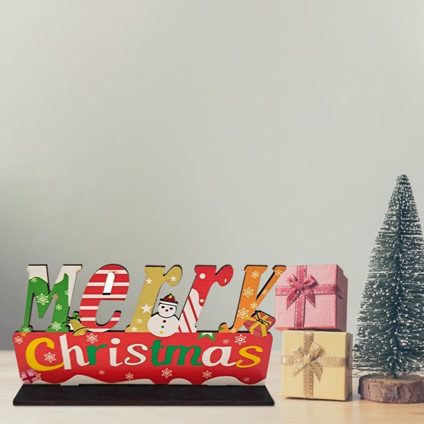 Navidad creativa DIY decoraciones de madera para el hogar regalos para estudiantes decoraciones navideñas Wmkox8yii fhajkh2715