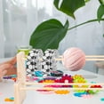 thumbnail image 6 of GOOHOCHY Craft Ribbon Storage Rack Holding Ribbon Adults Beige Organizing Ribbon Craft Room 1Pcs, 6 of 8