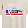 thumbnail image 3 of Peanuts - Snoopy Logo Starfield - Juniors Ideal  T-Shirt, 3 of 6