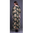 thumbnail image 4 of Bimba Robe Longue Caftan Florale Maillot de Bain de Plage Couverture Caftan Femme-S-L, 4 of 5
