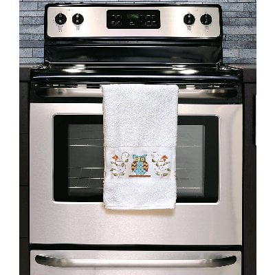 Janlynn Cross-Stitch Kitchen Towel