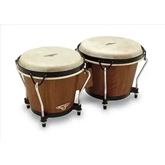 LP Traditional Wood Bongos - Dark Wood