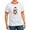 Red/White, variant on - Sigma Alpha Iota Colored Crest T Shirt - 100% Cotton Ringed T-Shirt