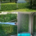thumbnail image 4 of Expanding Garden Flower Trellis Panels Artificial Plants Realistic Looking Bright Color UV-Resistant Fence Screening Fake Plants,White, 4 of 8
