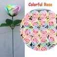 thumbnail image 3 of 25 piezas de jabón de baño con flores de rosas multicolores, jabón de rosas en caja de regalo, regalo para aniversario, cumpleaños, boda, día de San Valentín, día de la madre y orgullo., 3 of 5