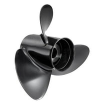 Solas 9311-114-12 Rubex Aluminum 3-Blade Boat Propeller - RH, 11.4 In. Diameter x 12 In. Pitch