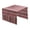 Red,S #15, variant on Refrigerator Cover Cloth | Linen Dust Cover for Washer, Dryer & Microwave | 3 Sizes (S, M, L) with Side Pockets | 1-Pack