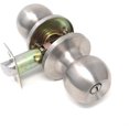 thumbnail image 1 of Entry Door knob with Lock  One Key-Way Entrance Door Knob Entry with Key Handle   Ball (Entry with Key  Polished Brass), 1 of 7