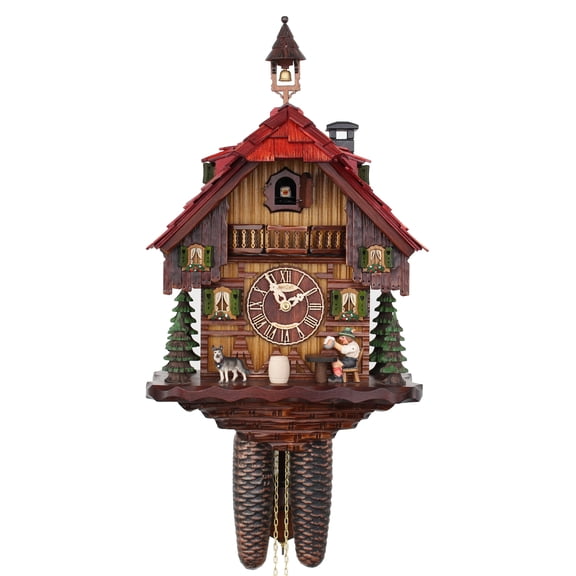 Herrzeit by Adolf Herr Cuckoo Clock - The Merry  Beer Drinker