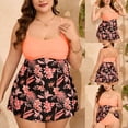 thumbnail image 4 of DAFEI 2026 Maillot-Robe de Bain pour Femme Grande Taille, Imprimé Rétro, Maillot de Bain Pin-Up, 4 of 8