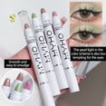 thumbnail image 3 of Lápiz de sombra de ojos nacarado, 13 colores, mate, blanco, ilumina los ojos, contorno de la cabeza, sombra de ojos, brillo, resaltador, herramienta de pluma, 3 of 4