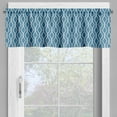 thumbnail image 2 of Ambesonne Nautical Valance Pack of 2, Sailor Knot Pattern, 54"X18", Blue and White, 2 of 5