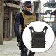 thumbnail image 4 of Chaleco de combate militar 600D poliéster ligero chaleco táctico de protección para Plate Carrier Magazine, , entrenamiento al aire Negro Soledad Chaleco de juego al aire libre, 4 of 10