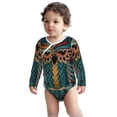 thumbnail image 2 of Xecao Owl In Blue Print Baby unisex-baby Cotton Long-sleeve Bodysuits-2 Years, 2 of 6