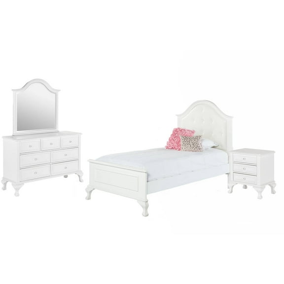 Picket House Furnishings Jenna Twin Panel 4PC Bedroom Set