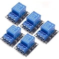 thumbnail image 1 of 5PCS 5V One Channel Relay Module Board Shield for PIC AVR DSP ARM for Arduino Relay, 1 of 7