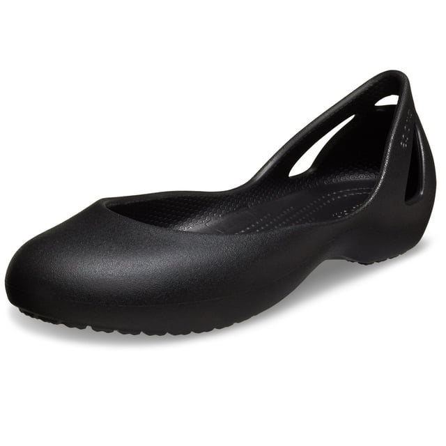 Bailarinas Kadee para Mujer Crocs Negras Slip-On Talla 6