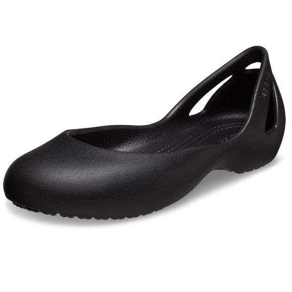 Bailarinas Kadee para Mujer Crocs Negras Slip-On Talla 6