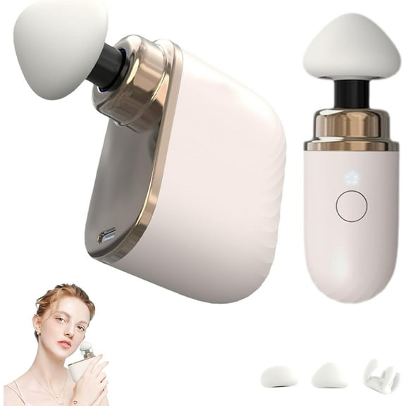2025 New Mini Pocket Massage Gun - Portable Deep Tissue Percussion Massager with 4 Massage Heads & 4 Adjustable Speeds, Handheld Electric Massager for Neck, Back, Arms, Legs(XX)