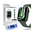 thumbnail image 1 of wonima02 Compatible for Apple Watch Seires 9 8 7 Screen Protector 41mm, Tempered Glass 𝐇𝐢𝐝𝐞 𝐒𝐜𝐫𝐚𝐭𝐜𝐡𝐞𝐬 Full Coverage Bubble Free HD Film for iWatch Seires 9/8/7 41mm - 2 Pack, 1 of 1
