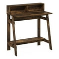 thumbnail image 1 of Pemberly Row Contemporary A-frame Computer Desk in Amber Pine, 1 of 6