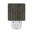 thumbnail image 5 of Yayeee LED Night Light for The Home Plug in With Light Sensors 2 Pack, Black Floral Pattern, 5 of 6