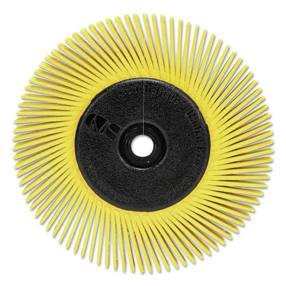 3M 7100138291 ScotchBrite 10000 RPM 80 Grit 6 in. x 1/2 in. Radial