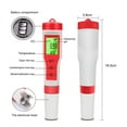 thumbnail image 3 of 4 In 1 Water Quality Tester PH Meter Digital LCD PH/TDS/EC/TEMP EZ 9908 Monitor Tester For Pools Drinking Water Aquariums, 3 of 7