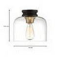 thumbnail image 2 of 1261-VB-Designers Fountain-Ezra - One Light Flush Mount, 2 of 7