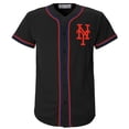 thumbnail image 3 of MLB New York Mets Youth Secondary Color Synthetic Jersey, 3 of 3