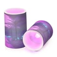 thumbnail image 7 of Yayeee Flameless Candles with Remote Flickering Battery Operated Multi Color Changing, Pink Neon Road, 7 of 7