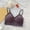 Grey, variant on Women's Tanks Seamless U‑Shaped Sports Sling Wrapped Chest Soft Padded Tube Top with Chest Pad for Women Khaki One Size