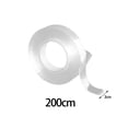 thumbnail image 3 of Double Sided Tape Clear 3cm Width DIY for Relax Birthday Gift Party 200cm BLESIY Cintas de doble cara, 3 of 8