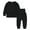 Black, variant on Newborn Boys Girls Belly Protection Suit Long Sleeve Trousers Spring and Autumn Home Clothes Solid Color Elastic Soft Belly Protection Pants 3-12Months