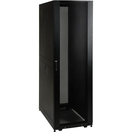 UPC: 0037332175366 | Tripp Lite 42U SmartRack Shallow-Depth Rack Enclosure Cabinet Threaded 10-32 Mounting Holes with doors & side panels