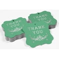 thumbnail image 4 of Inkdotpot Real Silver Foil Bracket Shape Paper Hang Tags Thank You Bridal Shower Favor Tags Pack Of 100, 4 of 7