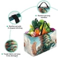 thumbnail image 3 of Hippocampus Large Capacity Reusable Foldable Oxford Cloth Storage Basket - Versatile Grocery Basket, Laundry Organizer, and Shopping Bag, 3 of 7