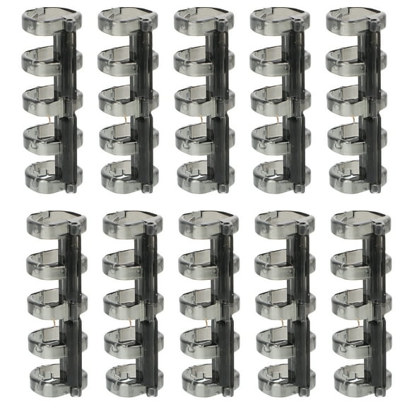 unbranded  10 Pcs Closure Binding Segment Ring Buckle Extra Strong Hold Book Rings
