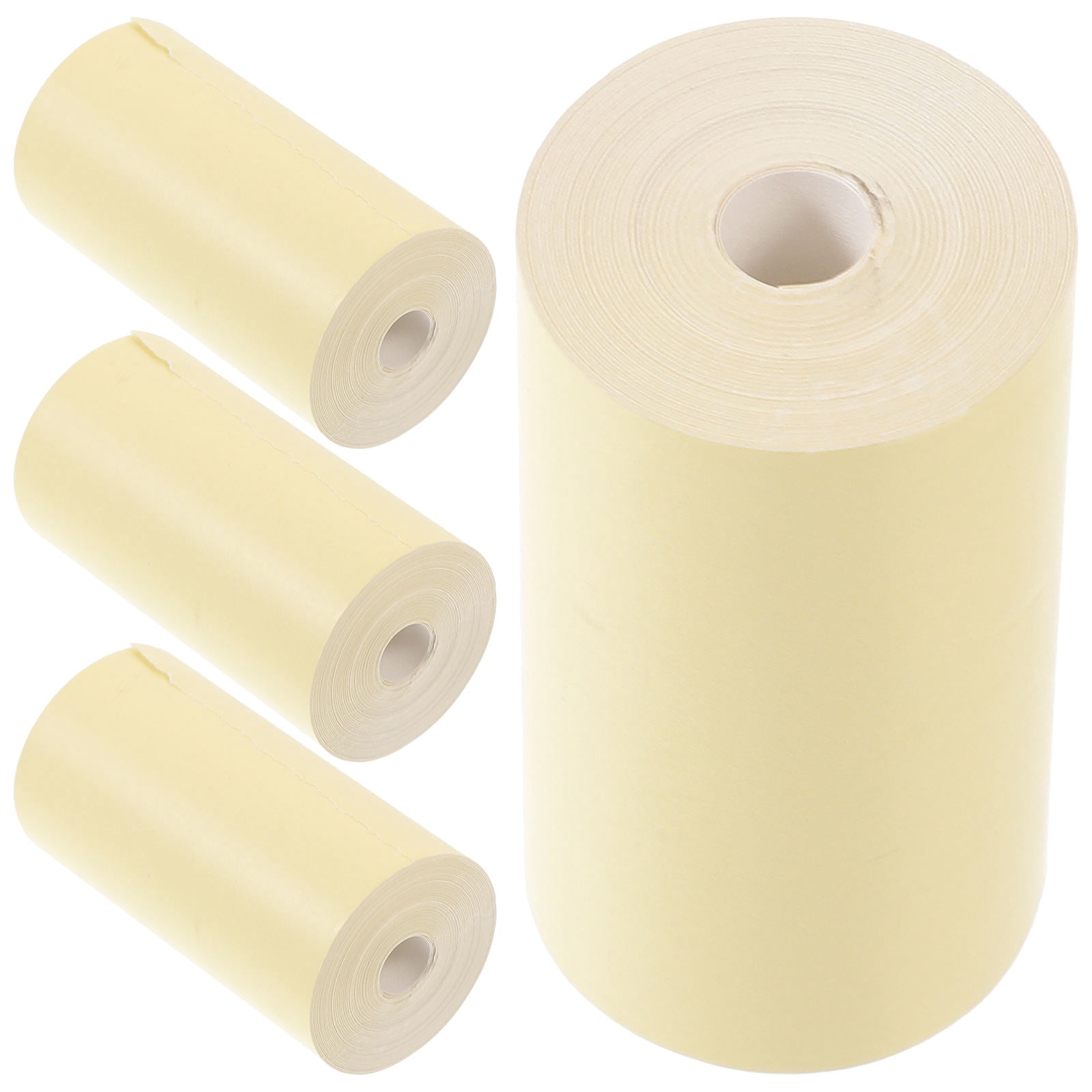 Mobutofu 4 Rolls Receipt Thermal Paper with Standard Design for Supermarket and Retail