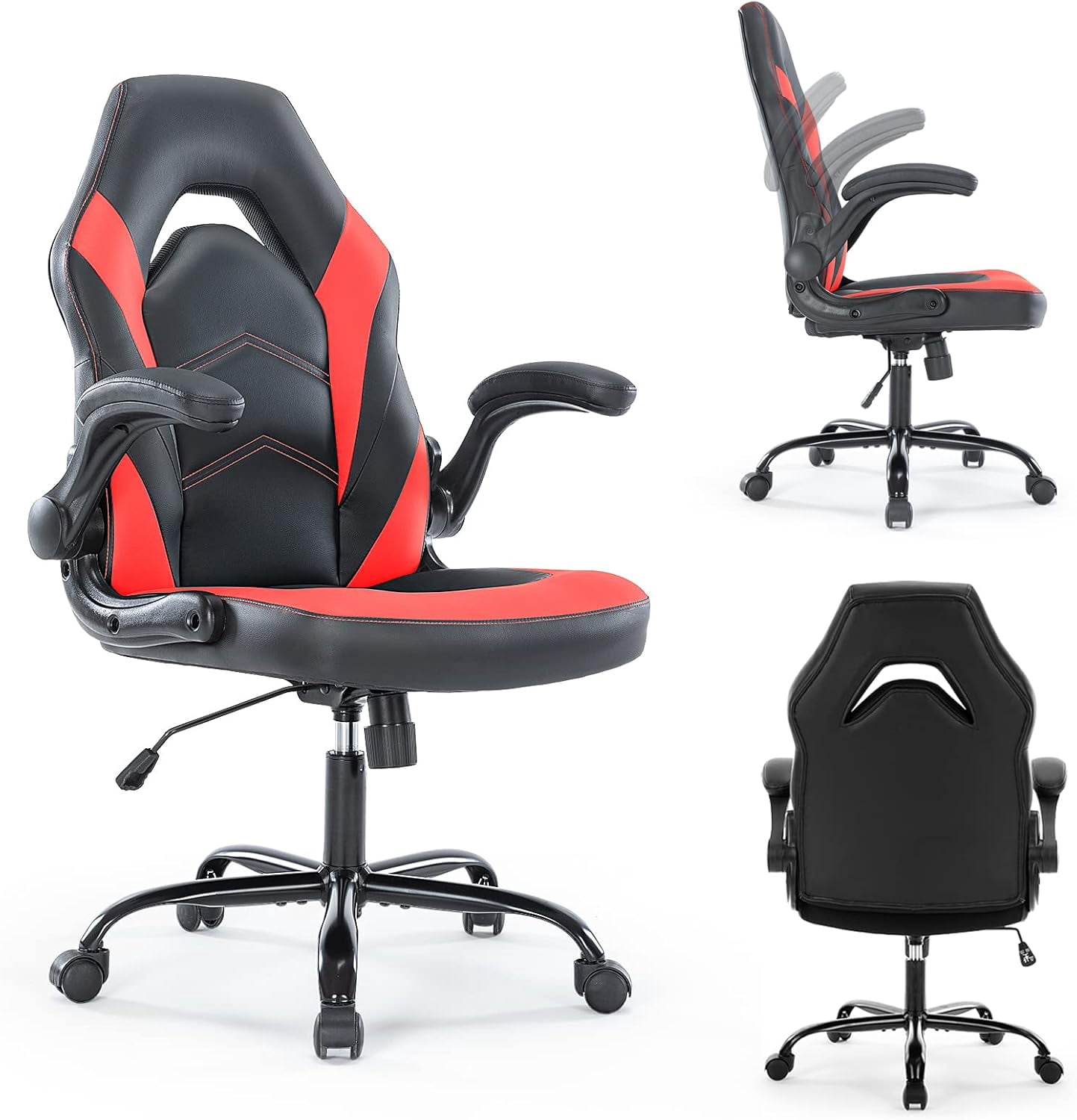 CONCETTA Video Gaming Chair, Ergonomic Office Task Chairs for Adults, Height Adjustable Computer Desk Chair