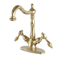 Kingston Brass KS1492TAL Vessel Household Faucet, Polished Brass
