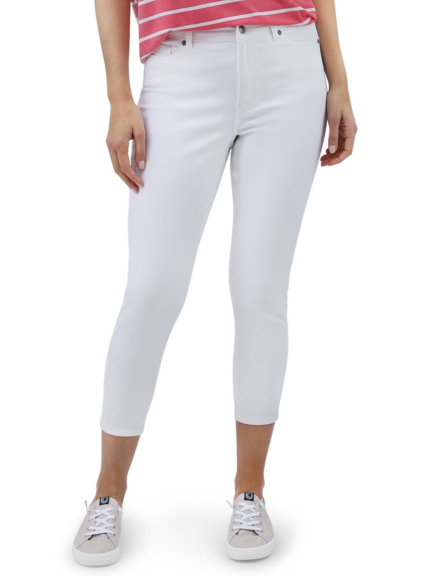 Chaps Women’s Skinny 5 Pocket Denim Crop Pants