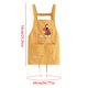 thumbnail image 3 of Water-repellent For Home Kitchen Dining Adult Cute Cooking Waistcoat Work Clothes For Work To Stains, 3 of 5