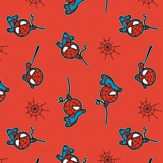 Spiderman Fabric, Marvel Spiderman Web Crawler – Fabric Design Treasures