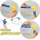 thumbnail image 4 of Portería De Fútbol Juguete De Niños Con Redes Bomba Y Pelota Xtellar azul, 4 of 4