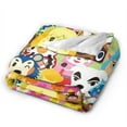 thumbnail image 6 of Animal Crossing Blanket Fuzzy Plush Bed Blanket Cozy Fluffy Air Condition Quilt For Adults Kids, 6 of 6